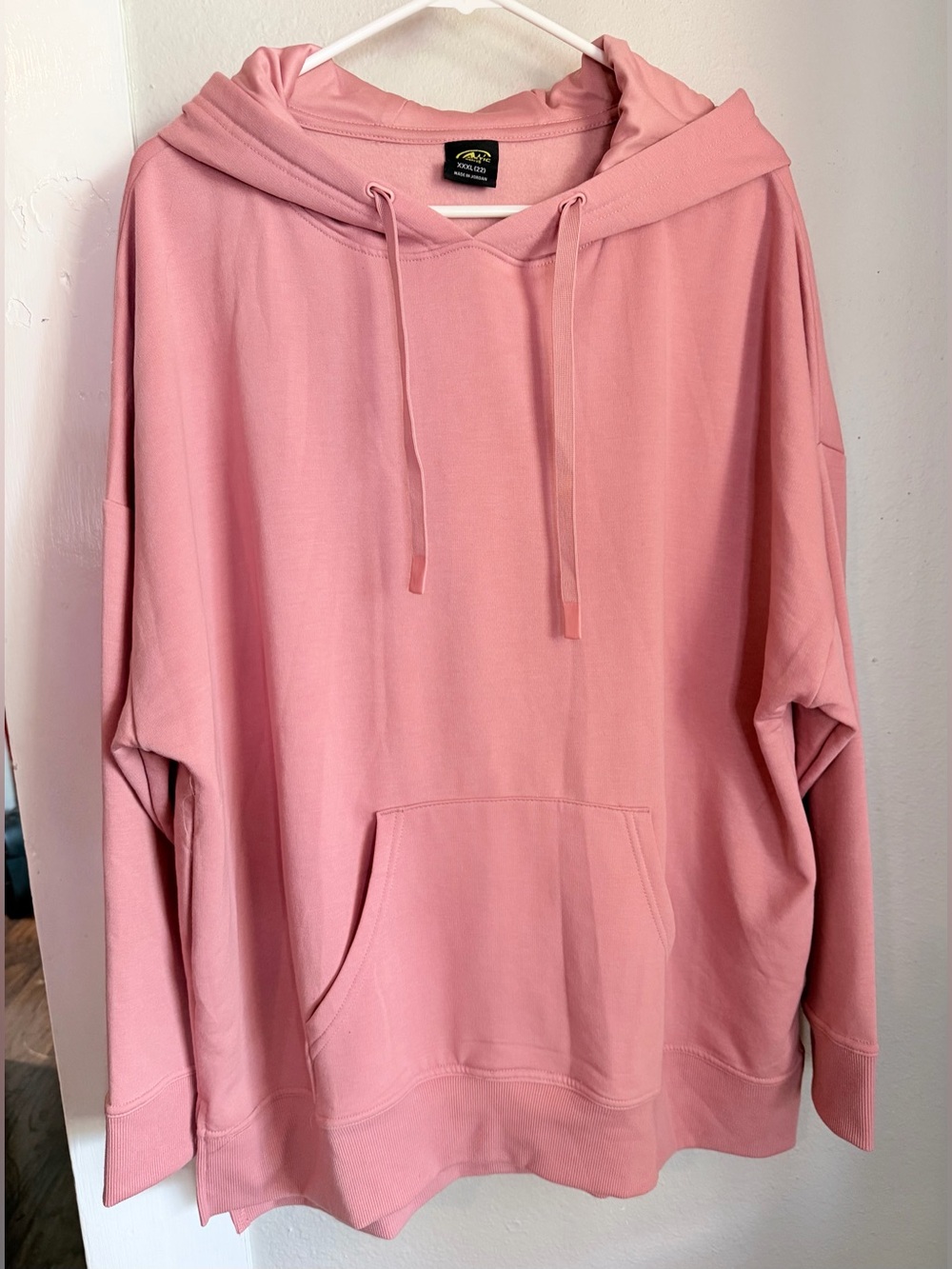 NWOT Athletic Pink Oversized Sweatshirt women XXXL